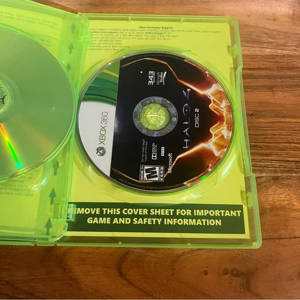 Halo 4 Microsoft Xbox 360 No Manual